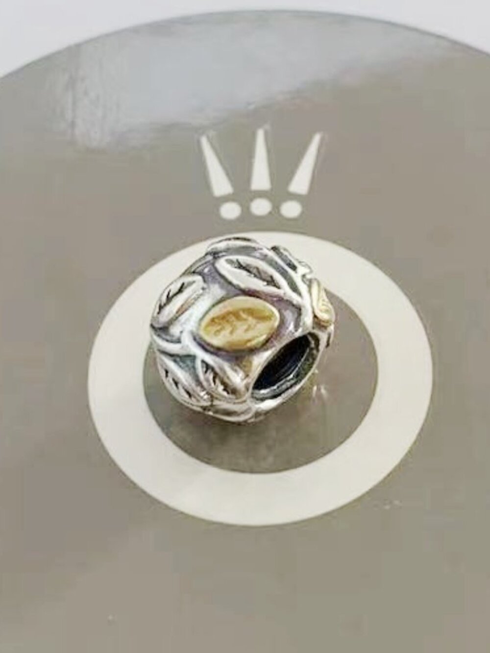 Pandora Two-Tone Charm "Tree Of Life"